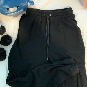 black joggers !